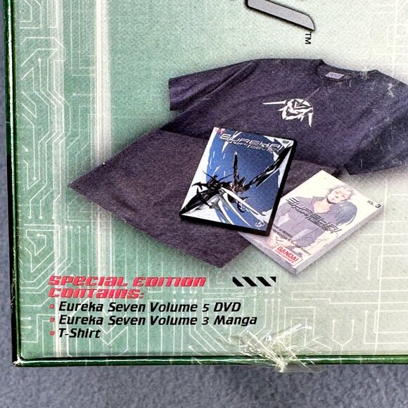 Eureka Seven Special Edition Set Vol 5 DVD Volume 3 Manga And T-Shirt New - Picture 4 of 9